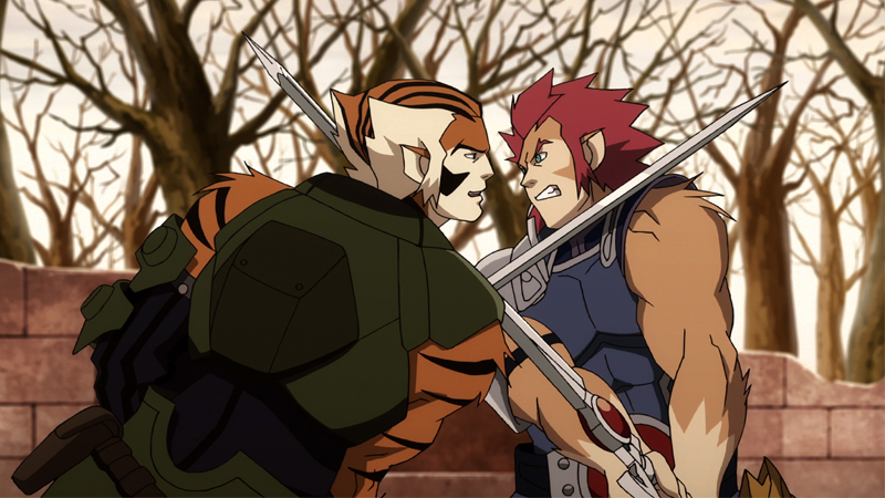 Lion-O and Tygraâs sibling rivalry dominated the first half of ThunderCatâs story.